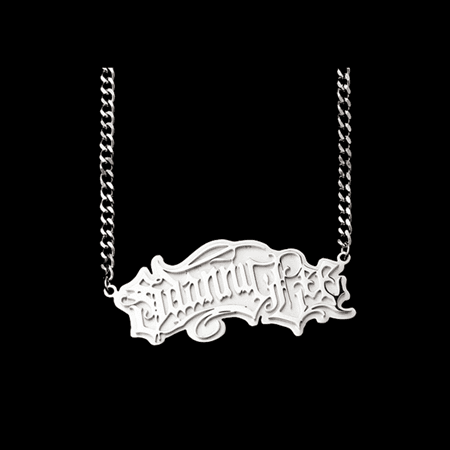 custom logo pendant jewellery wholesale suppliers personalized 3d double plate name necklace manufacturers and vendors websites